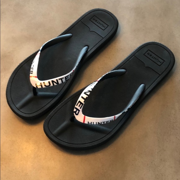hunter flip flops